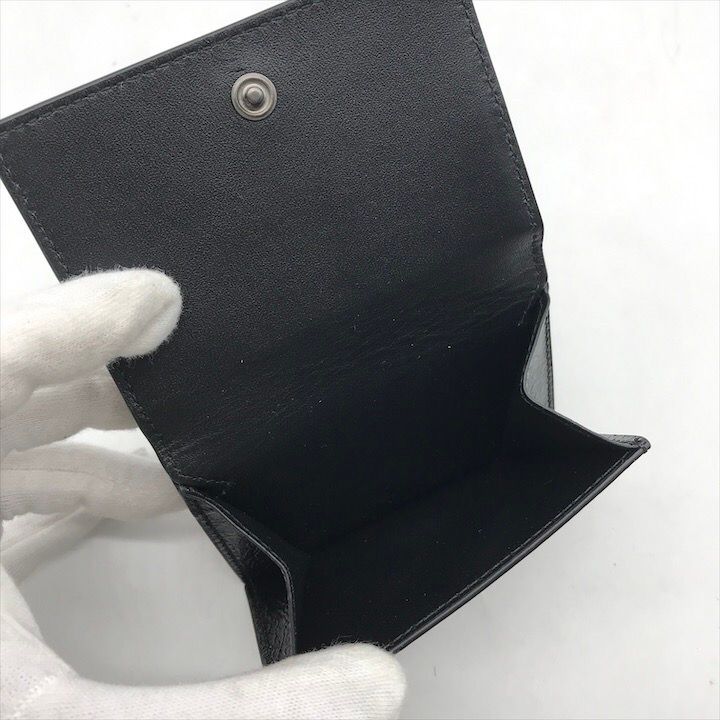 Balenciaga le City Mini Wallet Black Not Released in Japan
