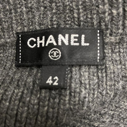 Chanel Skirt Size 42 L Women's P54858 Gray