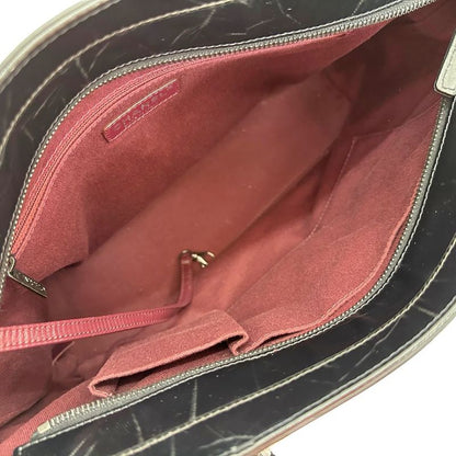 Chanel Matelasse Cambon Patent Leather Black Women's Tote Bag