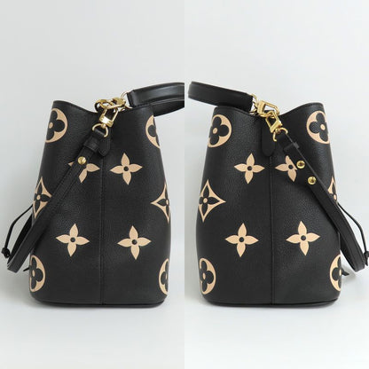 Louis Vuitton Neonoe MM M45497 Bicolor - Monogram Empreinte Black