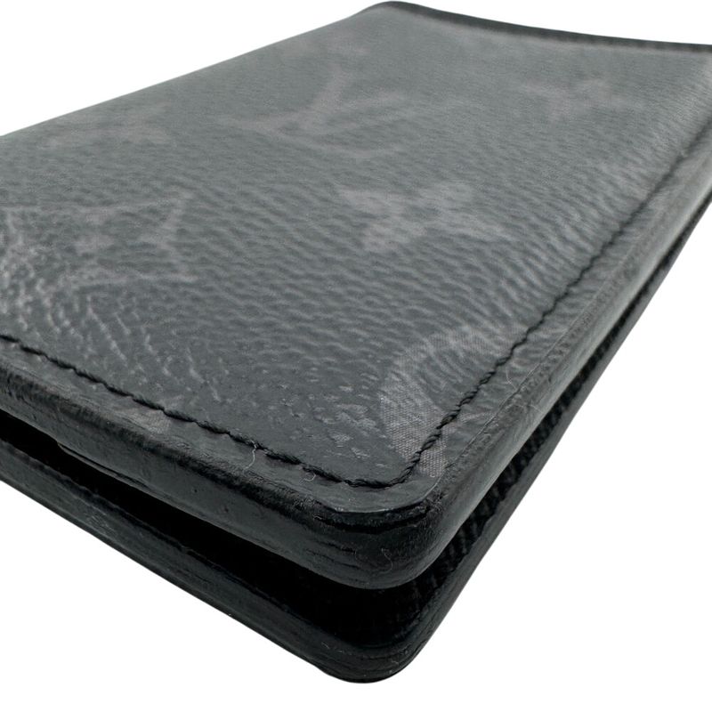 Louis Vuitton M61696 Organizer De Poche Monogram Card Case Wallet Brand Black