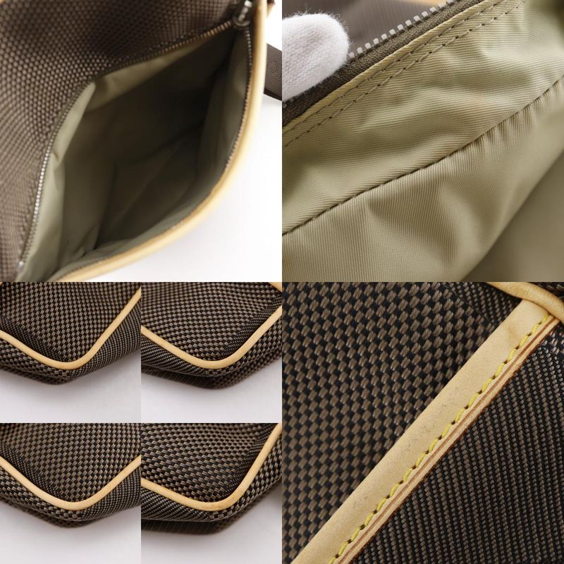 Louis Vuitton Citadin NM M93224 Damier Geant Canvas Tail Brown Men's Shoulder