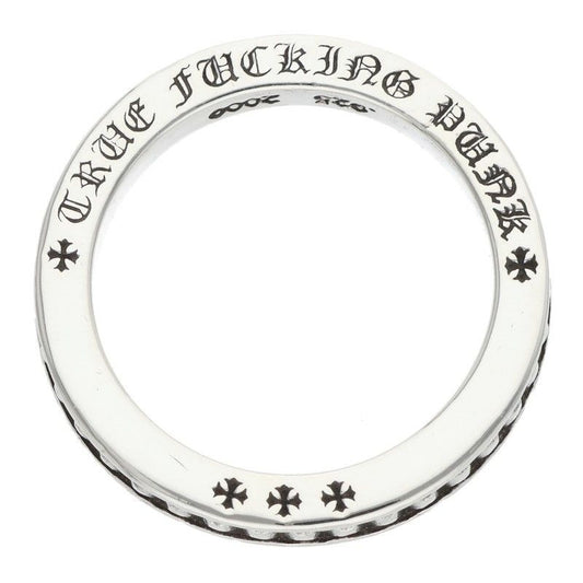 Chrome Hearts Tfp Pnk Bby True Fuckin Punk Baby Silver Ring