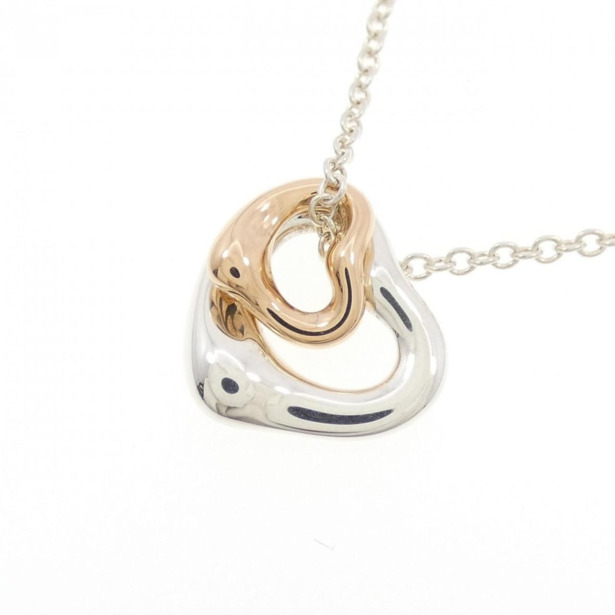 Tiffany & Co Open Heart Extra Mini Necklace — view 3