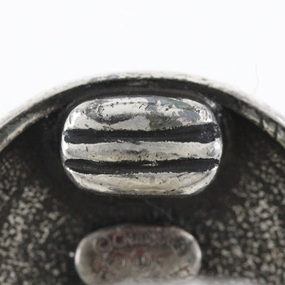 Chanel Coco Mark Metal Silver 99P Ladies 11.7g Earring