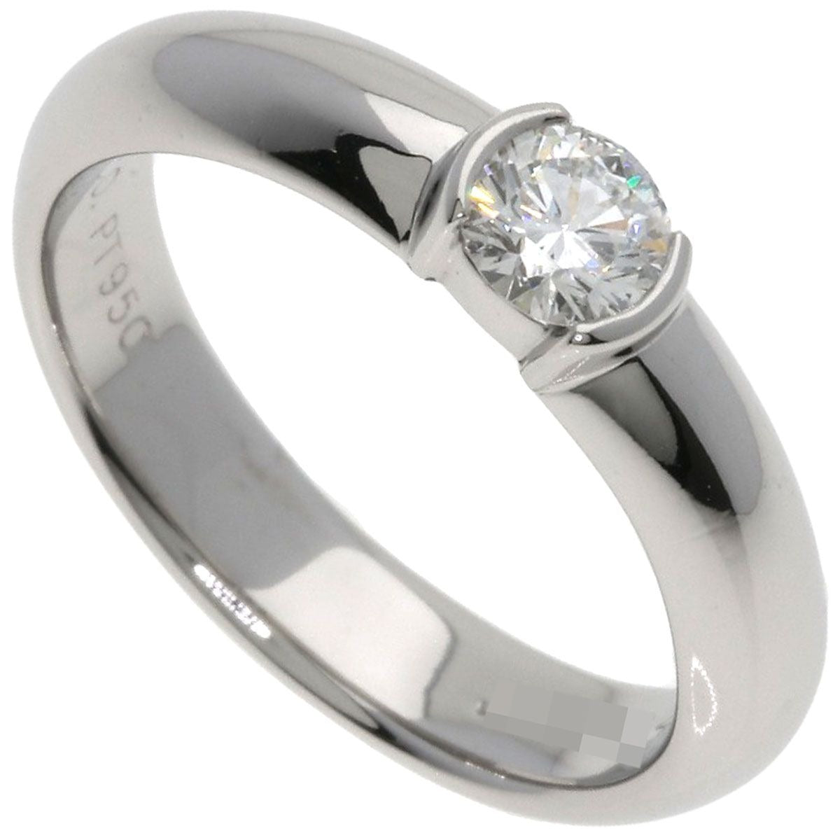 Tiffany & Co Dots Solitaire Diamond Ring