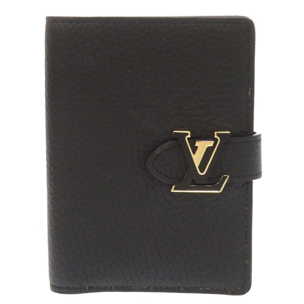 Louis Vuitton LV Vertical Wallet Compact IC Taurillon Leather