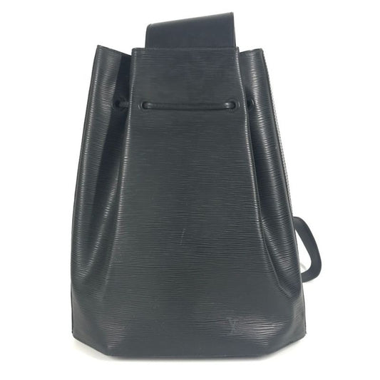Louis Vuitton Shoulder Bag Sac Ad Epi Leather Noir Black