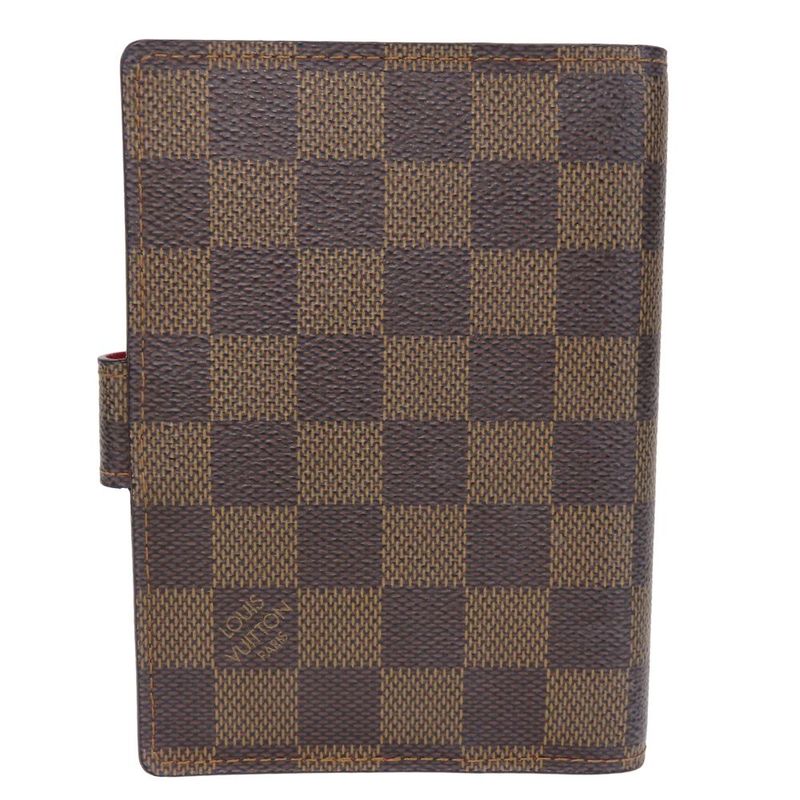 Louis Vuitton Notebook Cabas - Agenda Koala PM R21011 Damier Ebène Brown System