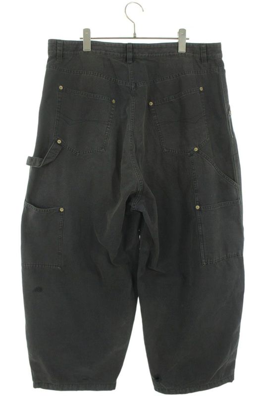 Balenciaga 791794 Tlp06 Double Knee Painter Baggy Denim Pants Men's 44