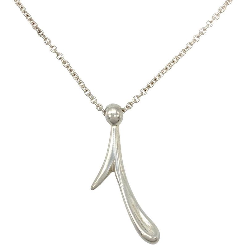 Tiffany & Co Tiffany & Co Initial I Large Necklace Sv925 64g Silver Elsa Peretti