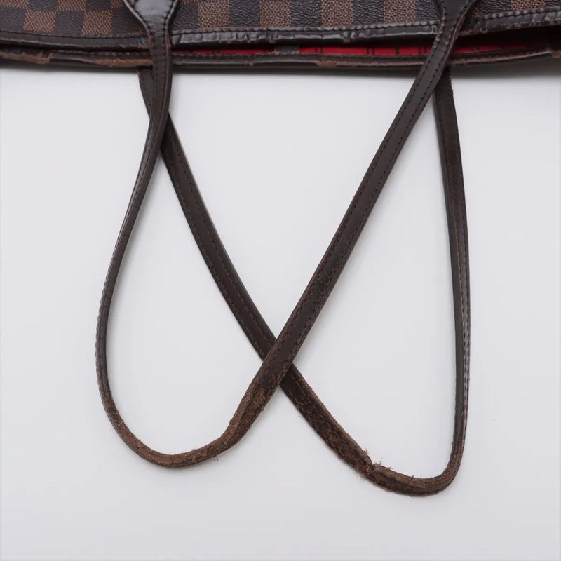 Louis Vuitton Damier Neverfull MM M51105 Leather Tote Bag Shoulder Hand A4