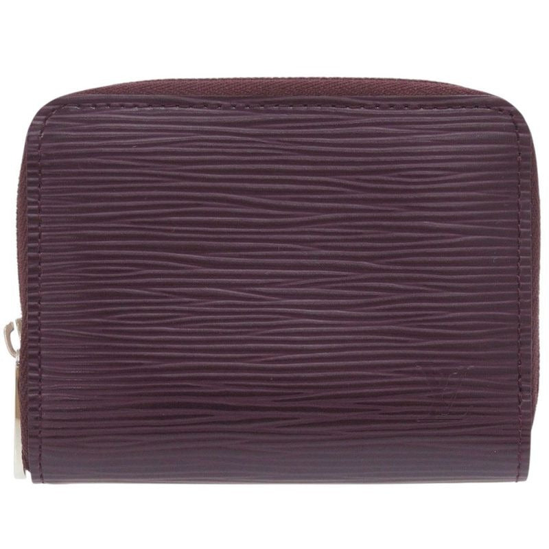 Louis Vuitton Zippy Coin Purse Epi M6015 K Leather Cassis Case Wallet