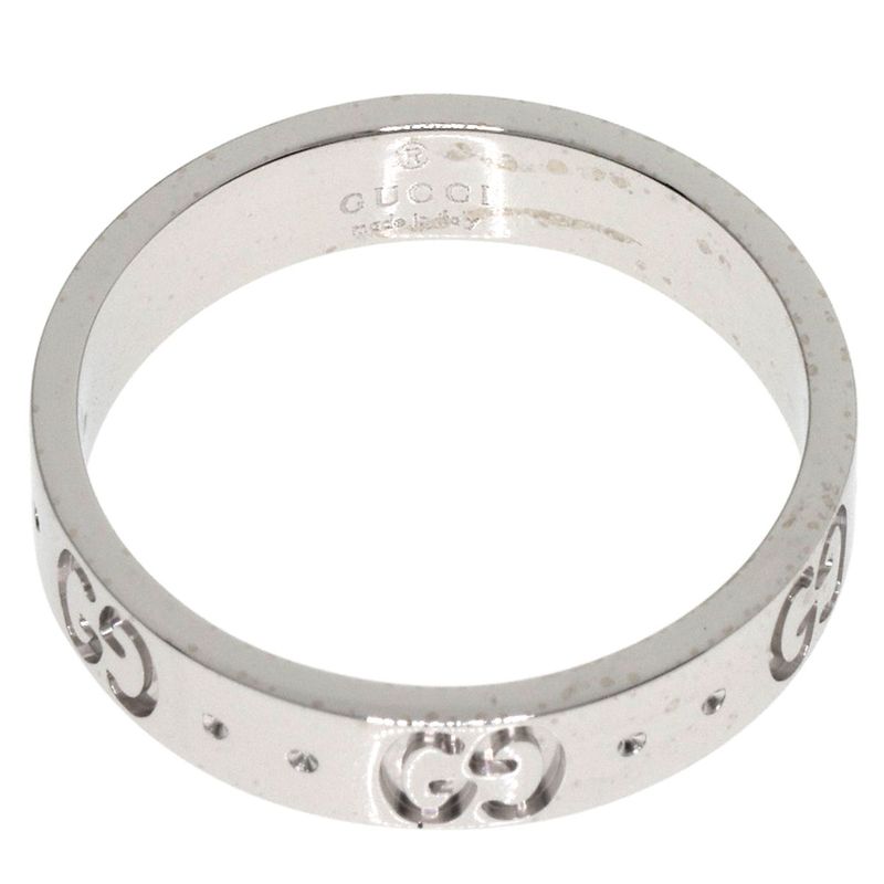Gucci Icon #11 Ring - 18K White Gold Ladies