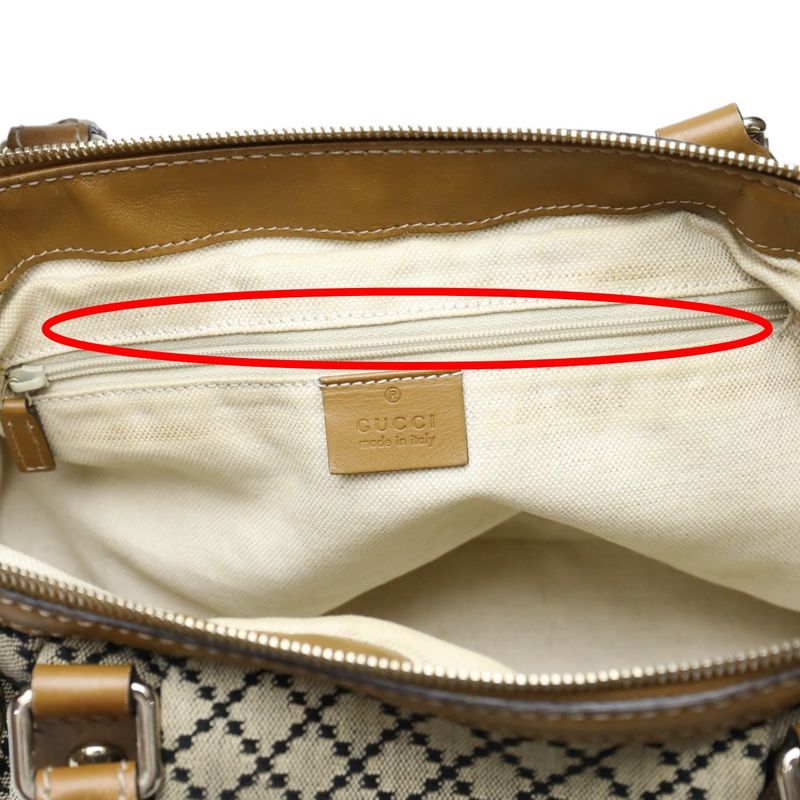 Gucci 247902 2-way Shoulder Bag Diamante Tote Bag Gucci Beige And Brown
