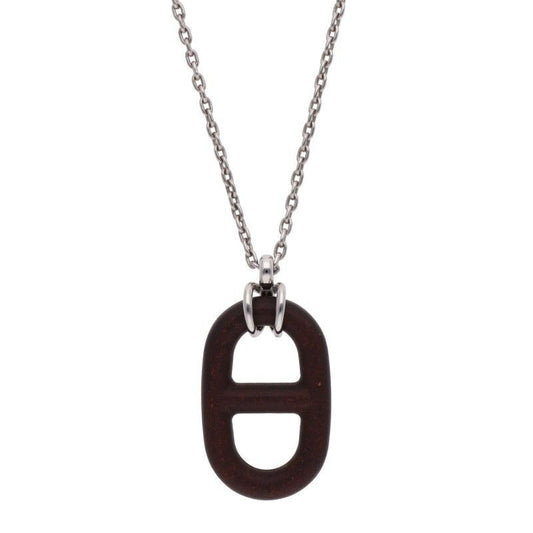 Hermes Chaine D'ancre Vulcanium Necklace