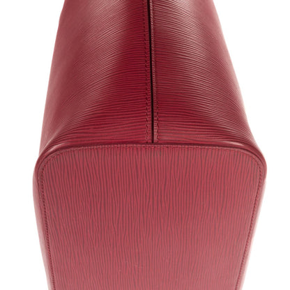 Louis Vuitton Neverfull Red Fuchsia Epi Handbag — view 7