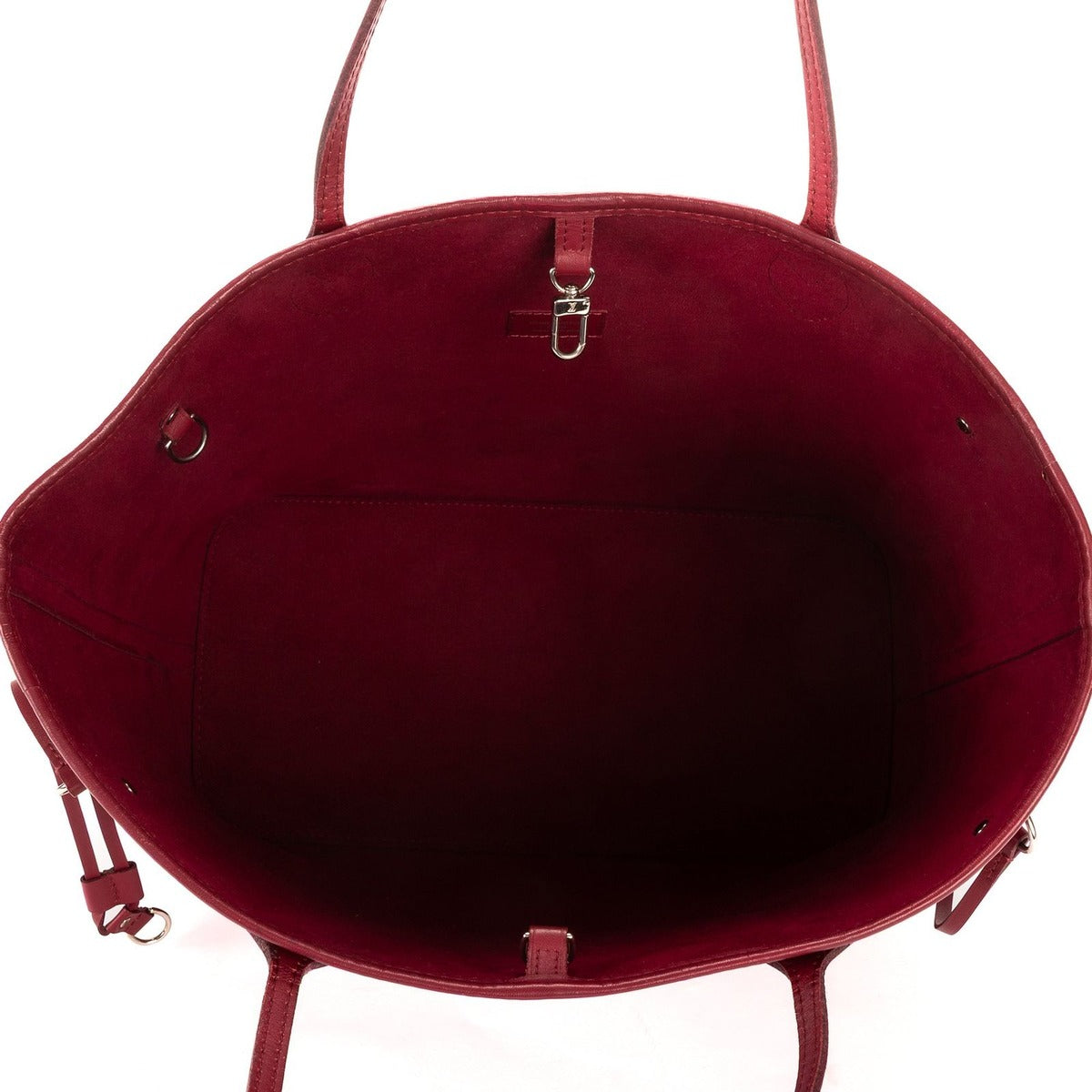 Louis Vuitton Neverfull Red Fuchsia Epi Handbag — view 9