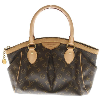 Louis Vuitton Monogram Divoli PM Handbag Brown Leather