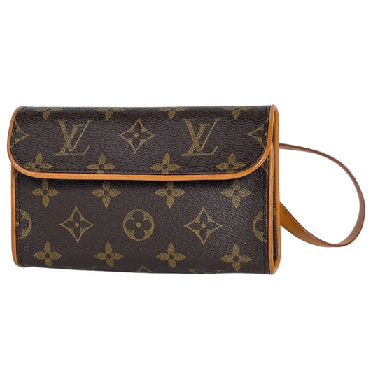 Louis Vuitton Pochette Florentine Waist Bag Pouch Monogram Brown