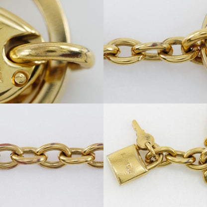 Loewe Anagram Bag Motif Bagcharm Gold Plated Ladies Key Holder