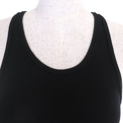 Celine 2a68l372n Athlete Bra / Mesh Logo Design Top Black / Cream S Made In
