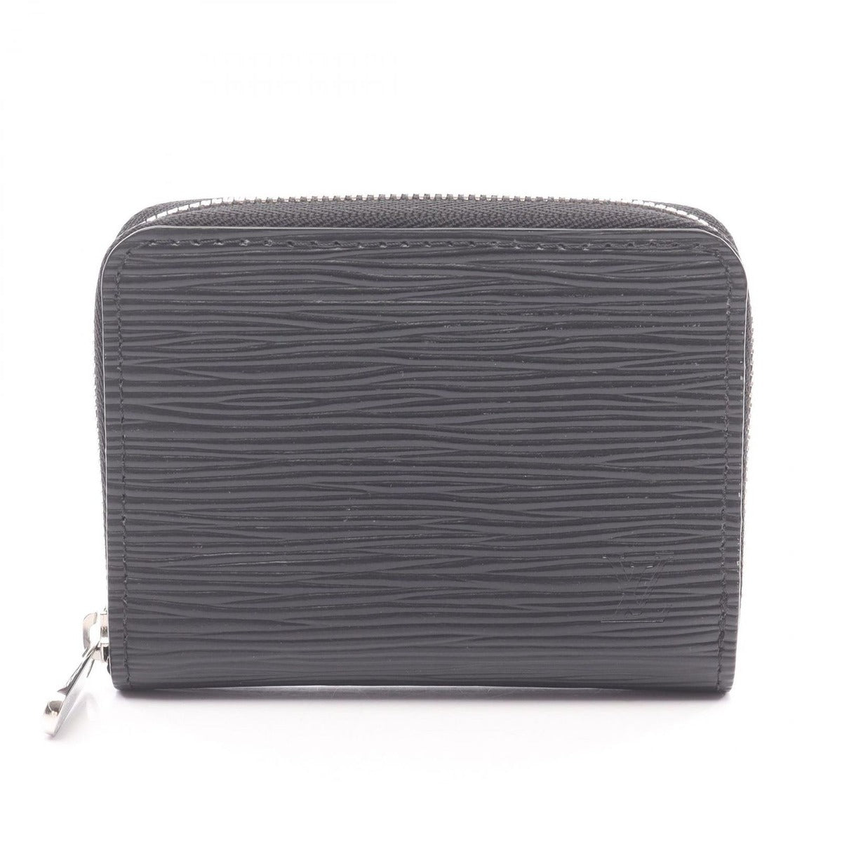 Louis Vuitton Coin Case Zippy Purse Noir Black Leather