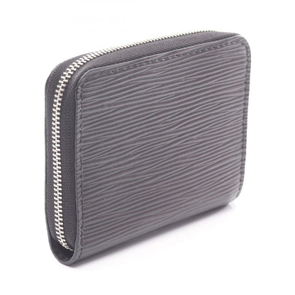 Louis Vuitton Coin Case Zippy Purse Noir Black Leather — view 2