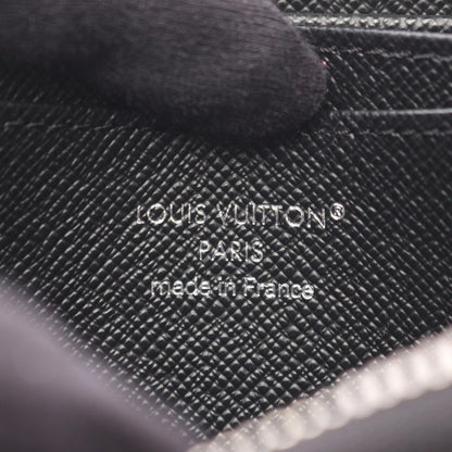 Louis Vuitton Coin Case Zippy Purse Noir Black Leather — view 4