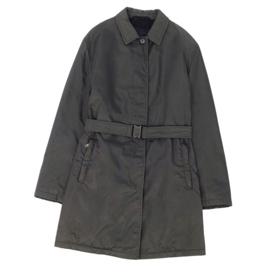 Prada Jacket Coat Long Sleeve Nylon Be
