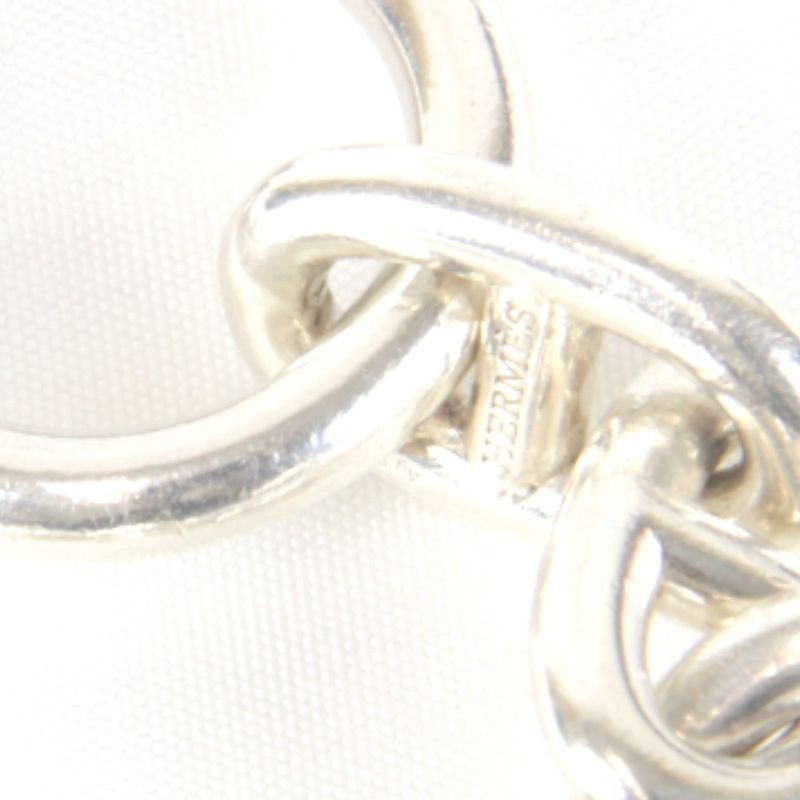 Hermes Chaine D'ancre MM Bracelet Silver 925 Silver Luxury High Brand