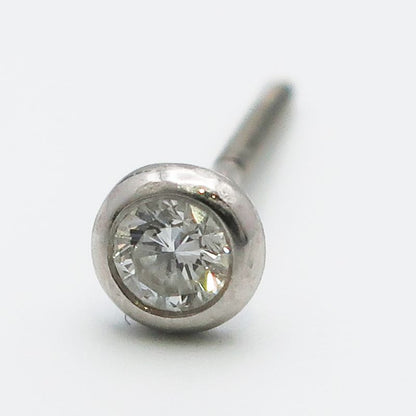 Tiffany & Co Earrings Viza Yard Platinum Pt950 Diamond Jewelry -