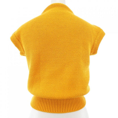 Hermes Knit Top Orange — view 2