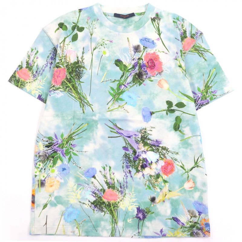 Louis Vuitton 20 SS 100% Cotton Inside Out Flower Printed Embroidery Short
