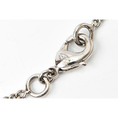 Chanel Coco Mark CC Rhinestone Silver White — view 7