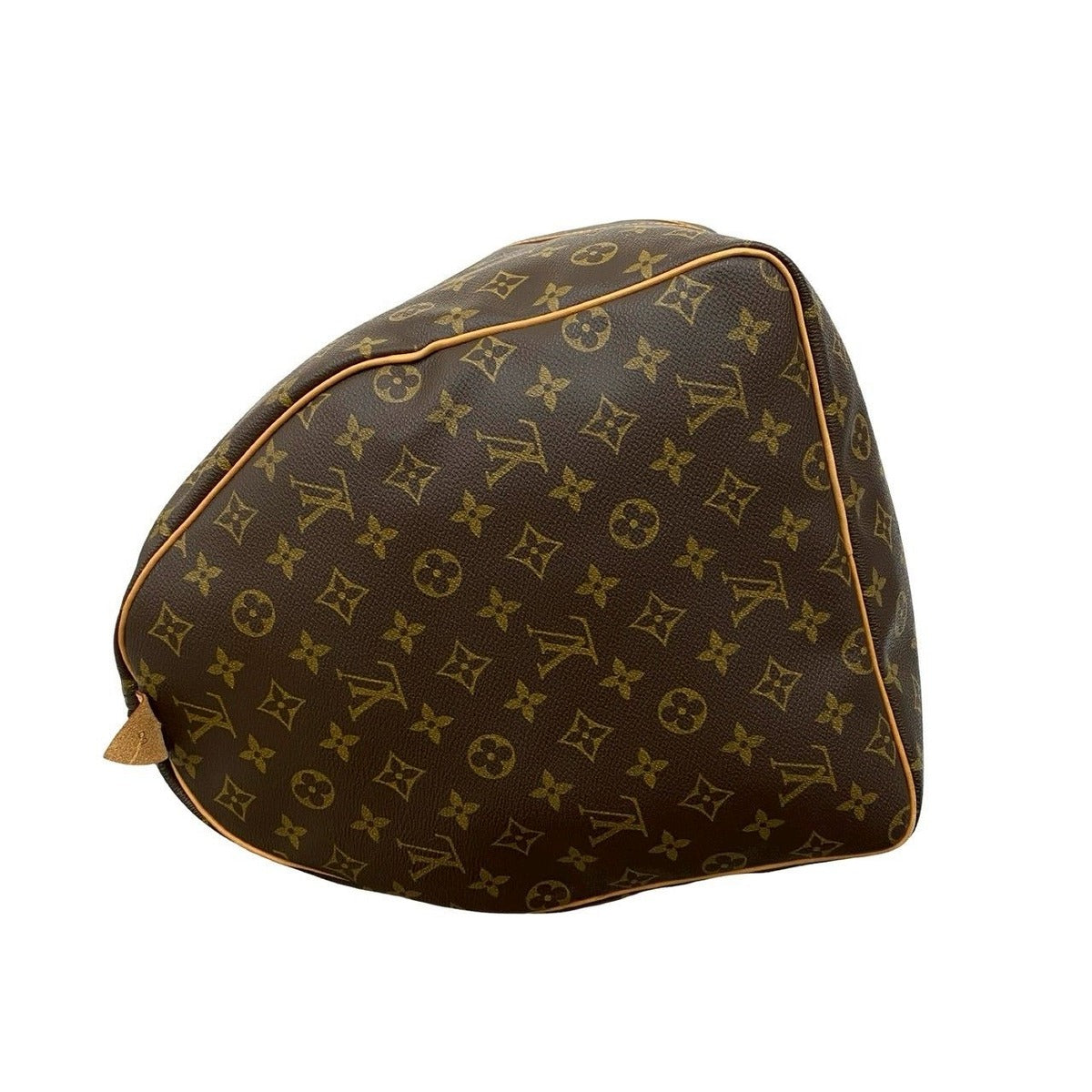 Louis Vuitton Vintage Monogram Keepall 60 Leather Boston Bag — view 5