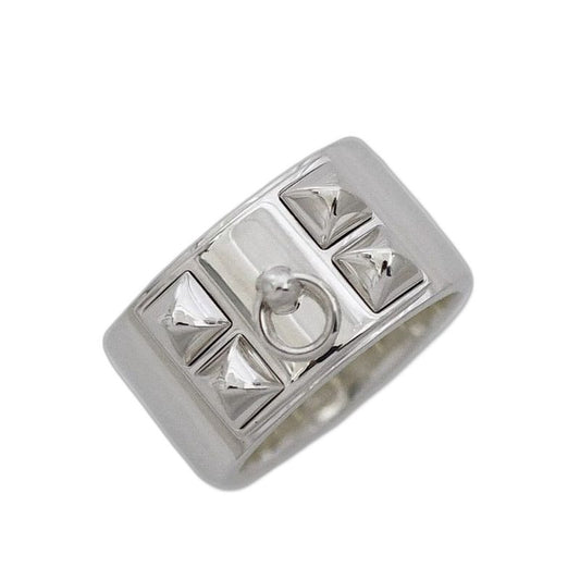 Hermes Ring Collier de Chien GM Silver