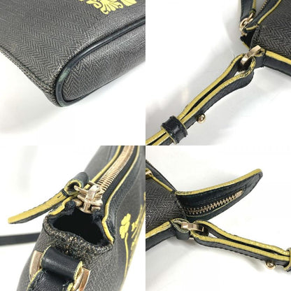 Bvlgari Bulgari Shoulder Bag Sbulgari Logo Pvc/leather Gray