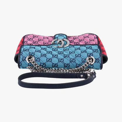 Guccigg Marmont Red X Blue X Pink Fabric 443497 G034759121