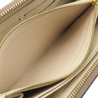 Louis Vuitton Long Wallet Zippy Wallet Bi-Color Monogram Empreinte Cles Creme X