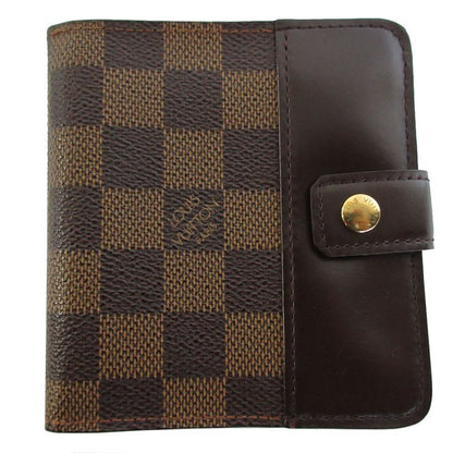 Louis Vuitton Bifold Wallet Damier Compact Zip N61618