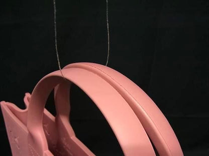 Gucci 679365 Childrens GG Pattern Rubber Tote Handbag Ladies Pinkish