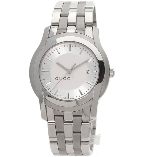 Gucci Round Face Watch SS