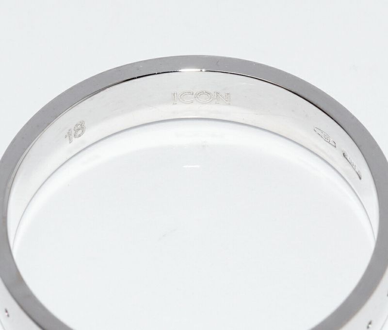 Gucci Rings 18K White Gold Iconic Ring