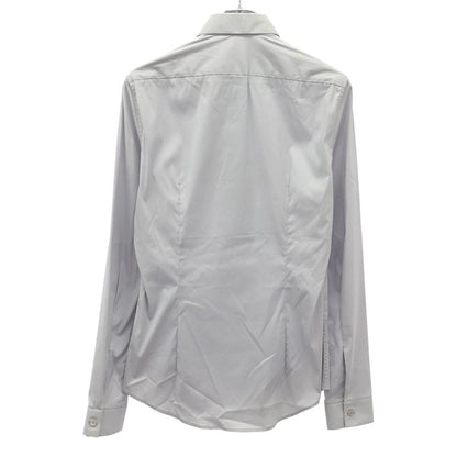 Balenciaga Cotton Stretch Dress Shirt Grayish 38