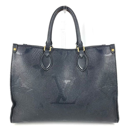 Louis Vuitton Tote Bag On The Go MM M45595 Monogram Empreinte Leather Noir Black