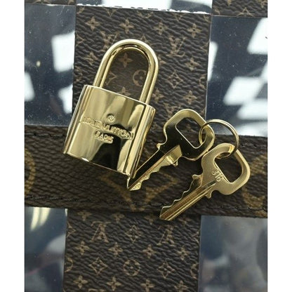 Louis Vuitton Boston Bag Brown Clear — view 11