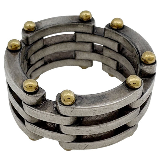 Tiffany & Co Gate Ring 750 Silver