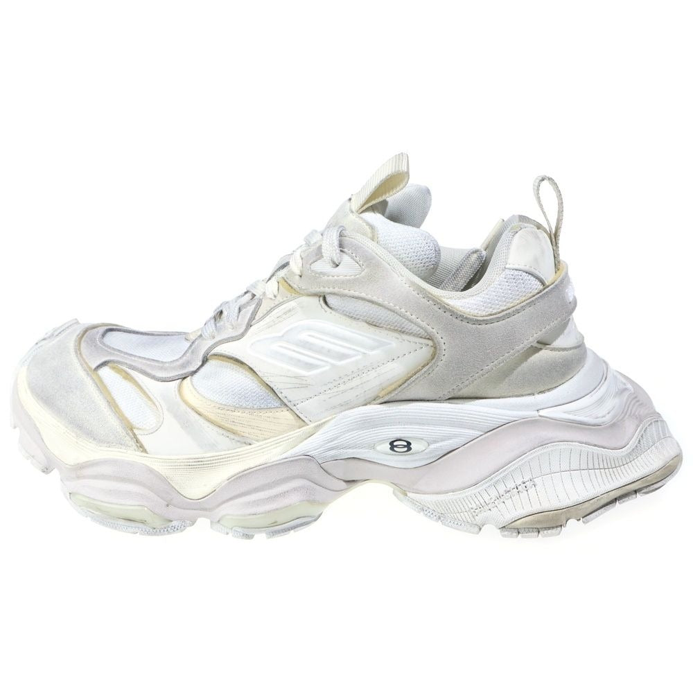 Balenciaga Cargo Vintage Wash Low Cut Sneakers White
