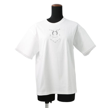 Hermes T-Shirt Palfrow Embroidered Maxi Shirt 36 Top White